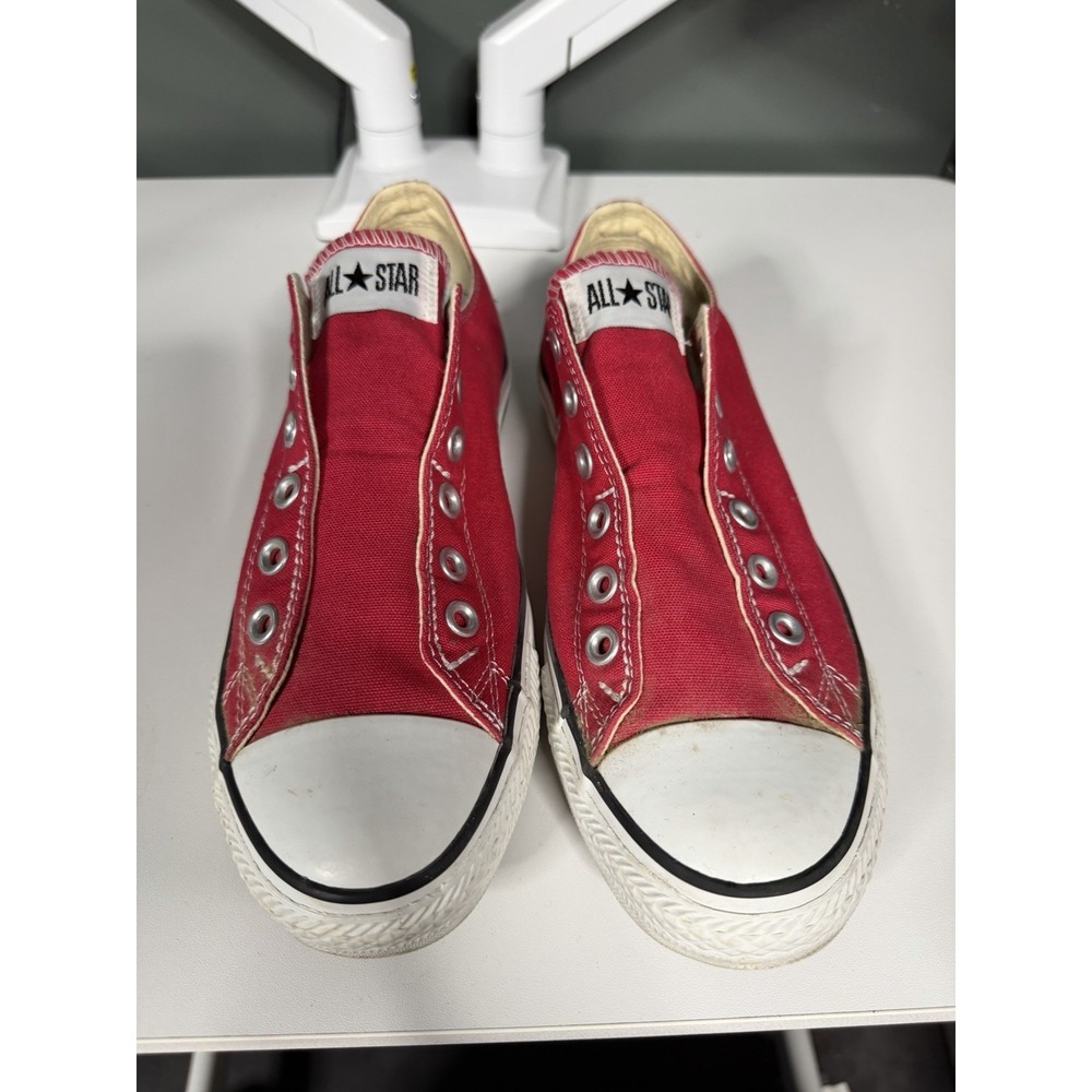 Converse Chuck Taylor All Star Low Top Shoes Red Mens Size 8 C-1